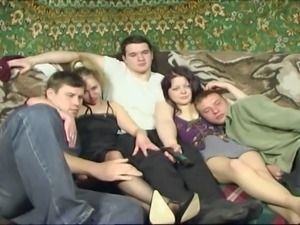Russian Group Sex