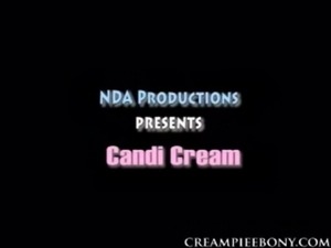 creampie ebony Candi Cream free