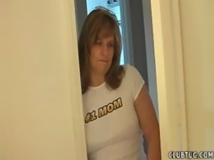 Mother catches son wanking and  ... free