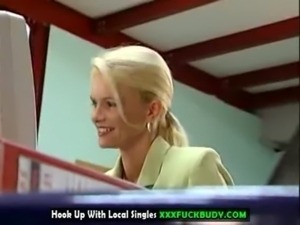 Nicoletta Blue - Secretary fucked in the office free