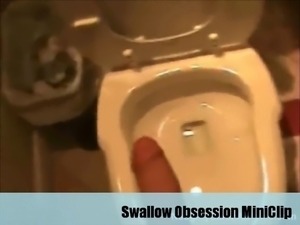 Nurse swallowing patient sperm test