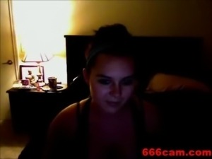 - www.666cam.com - horny chubby teen ex girlfriend doing a webcam show free