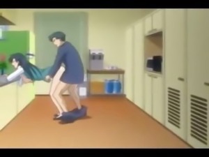 Anime milf gets hard penetration and end with squirt - Anime hentai movie