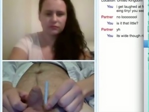 uk laughs hysterically at little dick on omegle