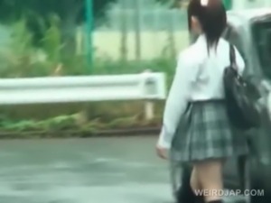 Asian schoolgirl gets spied to be kidnapped for sex free