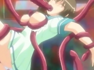 Hentai tentacles sex orgy