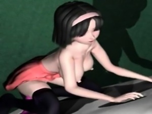 Hentai Girl Masturbation-3D