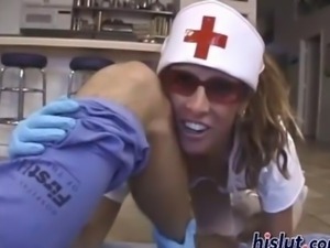 Tyler is a naughty nurse
