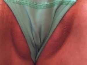 Sexy GF pees panties for the first time!