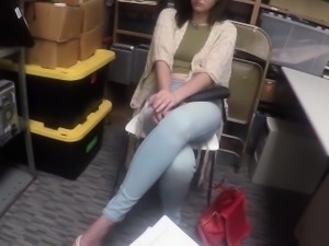 Peyton Debbie and her mother fucked in office