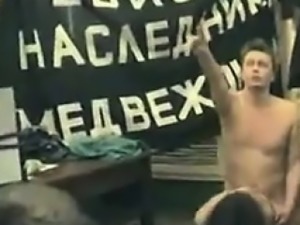 Tolokonikova from Vagina Riot fucks