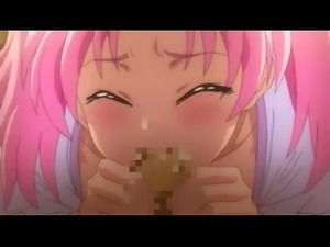 Cute Anime School Student Dildo Masturbation