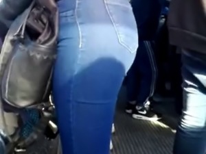 Beautiful ass in jeans