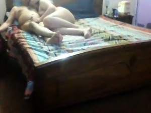 Fat mature wife enjoys a deep doggystyle fucking on the bed