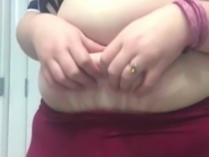 Chubby Girl Fat Belly Play