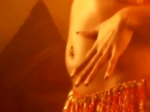 Sexy Belly Dancer From The East With A Sexy Body Arouse