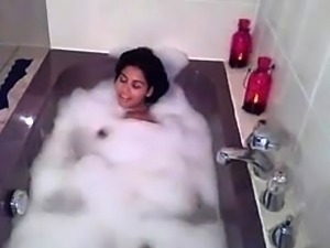 Stacked Latina worships a fat cock and gets sprayed with cum