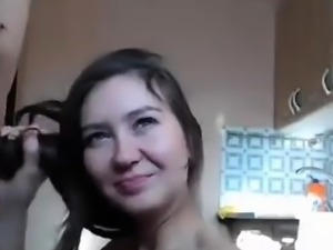 Sweet amateur teen brunette girl homemade porn