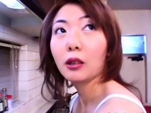 Japanese housewife fucked