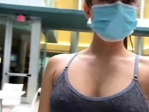 MissionIceCream Fansly Blowjob in Public Gym Video Leak