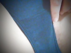 Cumming with no hands and with my panties on
