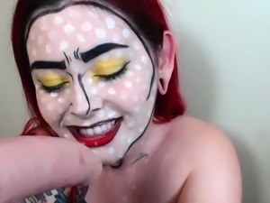 MILF camgirl fetish anal on webcam