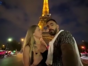 Late night hardcore sex with stunning blonde chick from paris