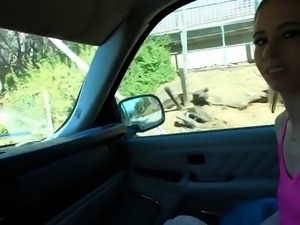 Sexy stepdaughter smashed in wet pussy