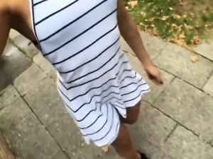 Playing and Touching Myself in Public - A Risky Adventure