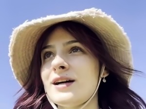 Amateur Brunette Anal Toy