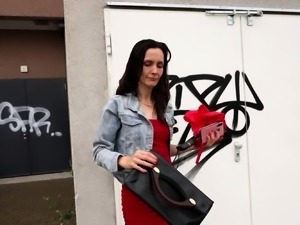 GERMAN SCOUT - Skinny Austrian Mature Mia Moon talk to Fuck