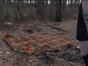 Ass and piss picnic for face fuck slut