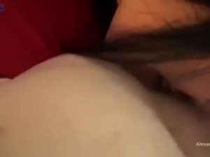 Alexandra becomes merciless when he asks her to peg his ass
