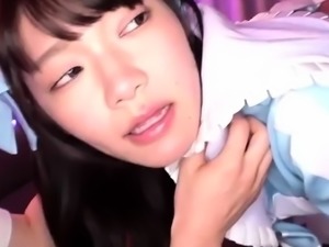 Amateur Asian Lady blowjobs and jerking