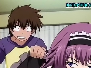 Busty anime gall gets fucked